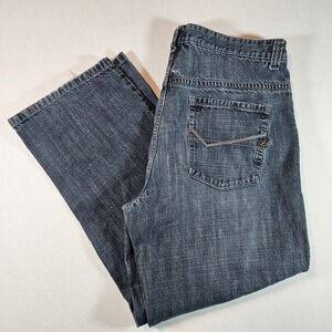 Anchor Blue Beyond Baggy Jeans Size 38x32 Y2K Skater Wide Leg Oversized